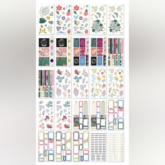 Happy Planner Mega Botanical Sticker Set - Picture 5 of 9